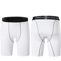 AliExpress Men Sports Leggings Fitness Elastic Compression Tights Drying Quick Size Fitness Plus Pants Running Training Stretch Shorts