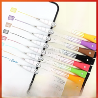 8 Colors 0.5mm Magnetic Dry Erase Markers Whiteboard Marker Pen Office School White Board Stationery Extra Fine Tip Colored Pens