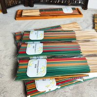 60 Premium Aromatherapy Sticks Set - 6 Fragrances for Yoga, Meditation, Relaxation and Sleep Assistance - Perfect Selection for Home Decoration, Hotel and Spa Center - Dragon Blood, Jasmine, Sage,