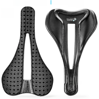 AliExpress 2024 RYET Carbon 3D Printed Bike Saddle 140MM 7*9 Bike Seating EVA 3D Triathlon Road MTB Mountain Gravel Cycling Cushion Parts