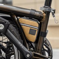 AliExpress ROCKBROS Portable Bicycle Bag Mini Triangle Bag Tool Storage Packet Nylon Material For Bromption Bike Fashion Frame Bag