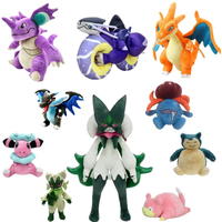 New Pokemon Plush Meowscarada Mega Charizard X&Y Nidoking Miraidon Slowpoke Gloom Flaaffy Gyarados Mewtwo Stuffed Animals Dolls