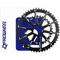 AliExpress NONE Prowheel DMA Road Bike 3-Bolt Direct Mount Narrow Wide Chainring AL7075 Aluminum Single Sprocket34T40T42T44T46T48T 54T Anti-Drop