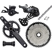AliExpress Shimano SHIMANO DEORE M6100 MTB 12-Speed Groupset WITH RIRO XT CRANKSET 170/175x11-50/52t M6100 CHAIN