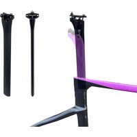AliExpress NONE F/F12/F10/8 Seatposts Saddle Post For F Frame T800 3K Carbon 340mm 0/25° Degree Offset Seat Tube Carbon Bicycl Saddle Parts