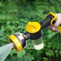 High Pressure Water Gun 10M Hose Sprayer Foam Sprinkler Garden Watering Equipment Washing Machine Car Washer Spray Nozzle