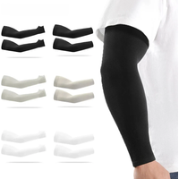 AliExpress dayselect 1Pair UPF50+ Summer Cool Feeling Arm Sleeves Women Cycling Running Fishing Oversleeve Men Breathable Ice Silk Sunscreen Unisex
