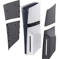 for PS5 Pro Disc Version Black Faceplate Accessories Case Cover Plastic Gaming Accessories for PS 5 Pro Cover Plates Black