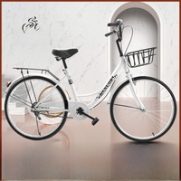 AliExpress OLOIU Cycling City Bicycle Non Inflatable Disc Brake Retro Women Adult Lightweight Male Female Student Adult Commuter Ladie Work Bike