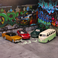 Bburago 1:64 Hanging outer packaging Volkswagen Beetle BMW AUDI Alloy Luxury Vehicle Diecast Cars Model Toy Collection Gift