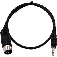 High Quality Din 5 Pin Din MIDI Male Plug To 3.5mm Male Stereo Jack Audio Cable 50cm 0.5m/1.5m/3m