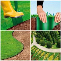 AliExpress NONE Border Tool Grass Lawn Border 10/15/20cm Edging Border Fence Barrier Garden Grass Lawn Gravel Border Tool Outdoor