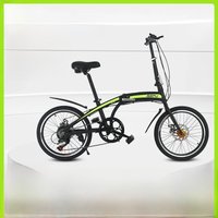 AliExpress Aluminum Alloy Foldable Bicycle With Variable Speed No Installation Ultra Lightweight Portable Commuting Bike Adult Student Bike