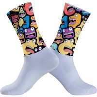 AliExpress NONE Cycling Socks Lightweight Large Mesh Design Bicycle Sock Unisex Adult Targeted Compression Non Slip Hiking Runing Socks