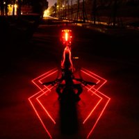 AliExpress VASTFIRE Folding Laser Bike Light Front Rear Safety Warning Bicycle Light USB Rechargeable Bike Tail Rear Light Waterproof Cycling Lamp