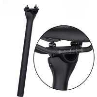 AliExpress ELITA ONE ELITAONE 2023 Seat post Carbon MTB/Road Bike 27.2/30.9/31.6mm Carbon Fiber Base Cover Titanium Screw