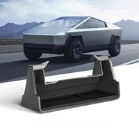Under Screen Storage Box For Tesla Cybertruck Central Control Hidden Organizer Case Tissue Holder Tray Car Interior Accessories