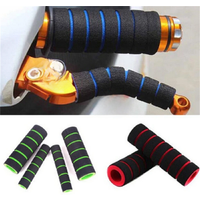 AliExpress NONE 2 Pair Motorcycle Bicycle HandleBar Grip + Brake Clutch Lever Soft Sponge Cover