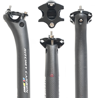 AliExpress Carbon Seatpost 27.2//30.8/31.6mm matte/Gloss 3k Carbon Fiber MTB/Road Bicycles Carbon Fiber seat post Light seat tube350/400mm