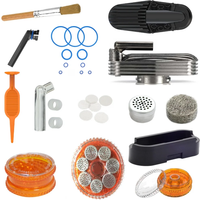 Replacement Dosing Capsule Glass Mouthpiece Filling Aid Cooling Unit Screen Set Seal Ring Liquid Pad For Mighty Plus Accessories