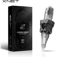 XNET Aurora Cartridge Tattoo Needles RM Curved Magnum Disposable Silicone Sterilized Safety Tattoo Needles for Tattoo Machines