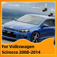 2pcs Led Fog Lamp For VW Scirocco 2008 2009 2010 2011 2012 2013 2014 Front Fog Light Bulb 12V 6000K