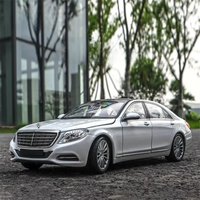 WELLY 1:24 Mercedes-Benz S-Class S500 Alloy Car Model High Simulation Diecast Metal Toy Vehicles Car Model Collection Kids Gifts