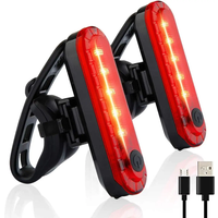 Bicycle Taillight MTB Red Light Bike Rear Light Cycling Warming Safety Lamp USB Rechargeable Led Bike Light Bike Accessories