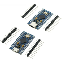 Pro Micro ATmega32U4 5V 16MHz Replace ATmega328 For Pro Mini With 2 Row Pin Header For Leonardo Mini Usb Interface
