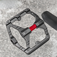 AliExpress PROMEND MTB Bicycle Pedal Anti-Slip Double DU Bearings Lightweight Aluminum Alloy Pedal Wide Platform Pedals Mountain Bike Parts