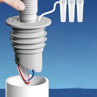 Sewer Pipe Sealing Ring Bathroom Accessories Water Plug Drain Trap Anti-odor Sink Drainer Anti-backflow Silicone Bathtub Fixture