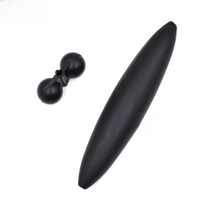 MNFT 2Set Black Underwater Float & Fishing Double Rattle 20g/30g Buoyancy EVA Inline Bobber Float Sea River Float Fishing Tackle