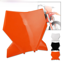 AliExpress PowerMotor Motorcycle Front Number Plate for KTM SX SX-F XC XC-F 125 250 300 350 450 2023 2024 Plastic Cover Motocross Enduro Dirt Bike