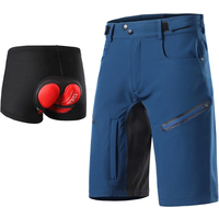 AliExpress ARSUXEO Men's Cycling Shorts With Padded Summer Outdoor Sports MTB Downhill Trousers Bike Mountain Bicycle Shorts Loose Fit 2006