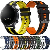For Realme Watch S 2 3 Pro Sports Rubber Wristband for HUAWEI WATCH GT4 GT3 GT 2 Pro SE Buds 46mm 42mm Replacement Bracelet Belt
