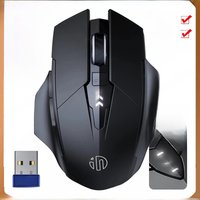 Wireless Mouse Rechargeable 2.4GHz USB Office Mute Bluetooth Mouse 6 High Effecient Buttons For PC Laptop Tablet Mobile Phone