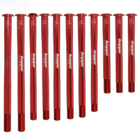 AliExpress heppe HEPPE MTB Road Bike Ultra Light Thru Axle Front Fork 12x100 12x110 Rear Hub Thru Axle 12x142 12x148 Red Thru Axle P1.0/1.5/1.75