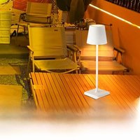 Wireless Led Table Lamp Rechargeable Dimmable Night Light USB Mood Light for Bedroom Reading Office Bar Outdoor Cafe Ambient