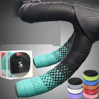 AliExpress NONE Road bicycle handlebars Tape fixed motorcycle wrapped fabric tape anti-slip breathable wear-resistant gradient binding tape