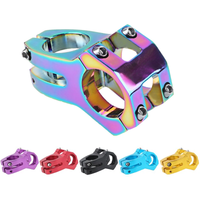 AliExpress NONE SHIKRA SK09 Stem Mtb Table Power Bicycle Road Short Power Mountain Bike Handlebar Stem 31.8*45MM 25.4*35MM Riser Handle Cycling