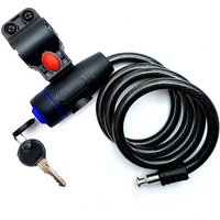 AliExpress SPORTFUNSF Bike Key Lock Chain Set Cycling Bicycle Bike Trolly Security Steel Wire Cable Locker For Bicycles Electric Bike Motor