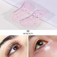 1 Pair Lower Lash Lift Pads, Self-Adhesive Lash Lift Shields for Eyelash Curling and Lifting, Reusable Silicone Lash Rods