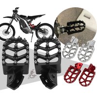 AliExpress NONE For Kawasaki KDX200 KDX 200 Segway Dirt eBike X160 X260 X 160 260 Motorcycle Accessories Footrest Footpegs Foot Pegs Rest Pedal