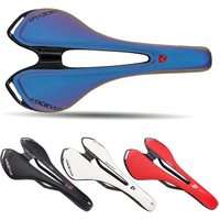 AliExpress kocevlo KOCEVLO Carbon Saddle T800 Carbonfiber+Leather Fiber Ultralight Road Bicycle MTB Bike Saddle Seat