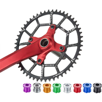 AliExpress VXM MOTSUV 104BCD with Bolts Black 40T 42T 44T 46T 48T 50T 52T Mountain Bicycle Chainwheel MTB Crankset Narrow Wide Round Chainring