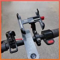 AliExpress Promend SJJ 299 Aluminum Alloy Mobile Phone Holder For Xiaomi M365 For Ninebot Max G30 Electric Scooters Bike Hold Cycling Parts