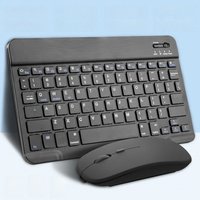 Mini Bluetooth Wireless Keyboard For Android IOS Windows Spanish Russian Arabic Keyboard And Mouse Ipad Keyboard Ipad Accessorie