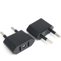 American China To EU Euro Europe Travel Power Adapter 2 pin US To EU Plug Adapter AC Converter Type C Plug Electrical Socket