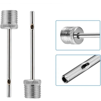 AliExpress NONE 1/5/10Pcs Sport Ball Inflating Pump Needle for Football Basketball Soccer Inflatable Air Valve Adaptor Stainless Steel Pump Pin