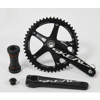 AliExpress NONE SKEACE Hollowtech Crankset, Fixie Crank, Single Speed Fixed Gear Bike Parts, Track Racing Bicycle Chainring, 48T, 165mm, 144BCD